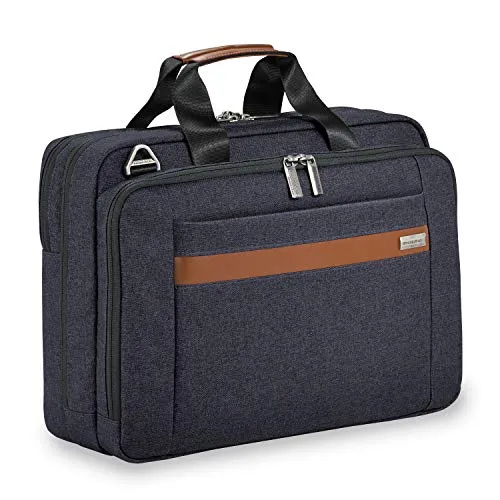 Briggs & Riley Kinzie Street-Medium Brief, Navy, One Size mega luggage savings