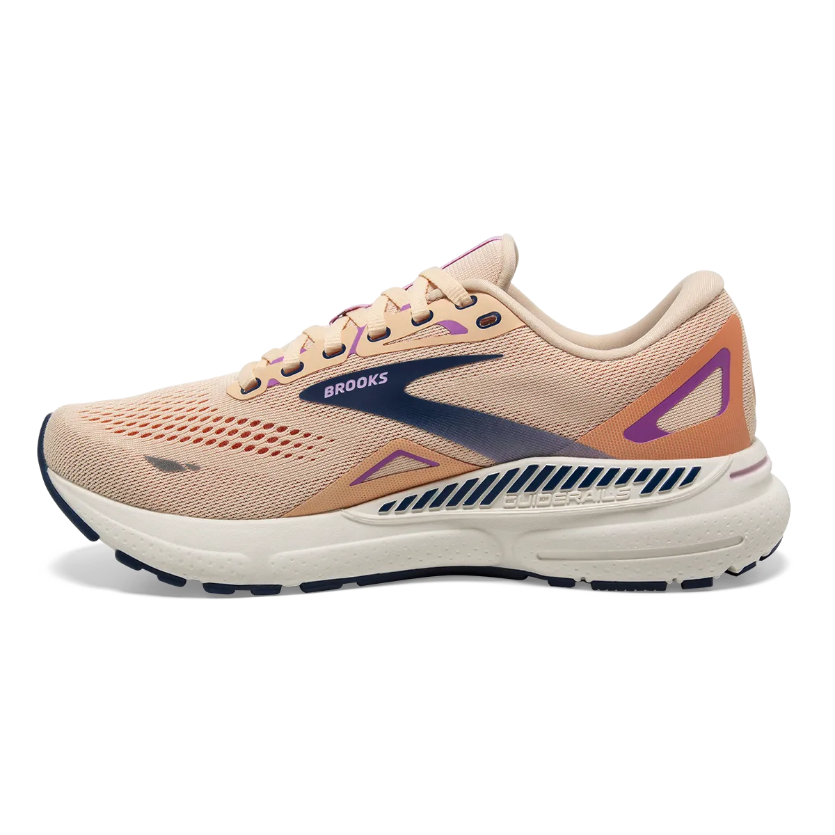 Brooks Adrenaline GTS 23 - Abricot - Bleu Domaine - Orchidée