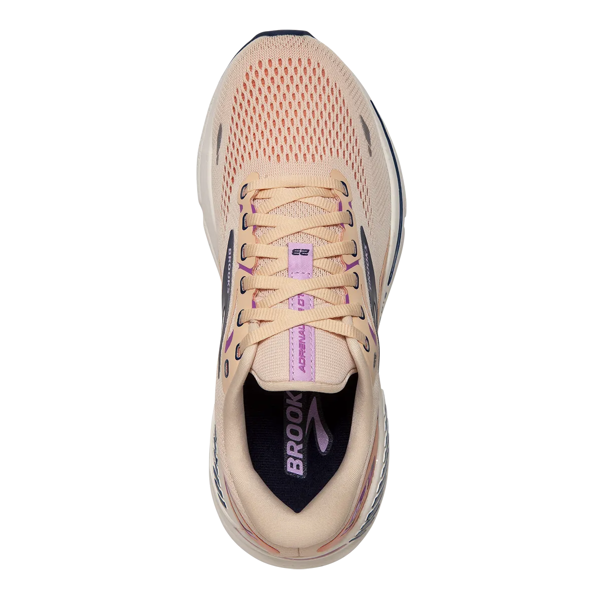 Brooks Adrenaline GTS 23 - Abricot - Bleu Domaine - Orchidée