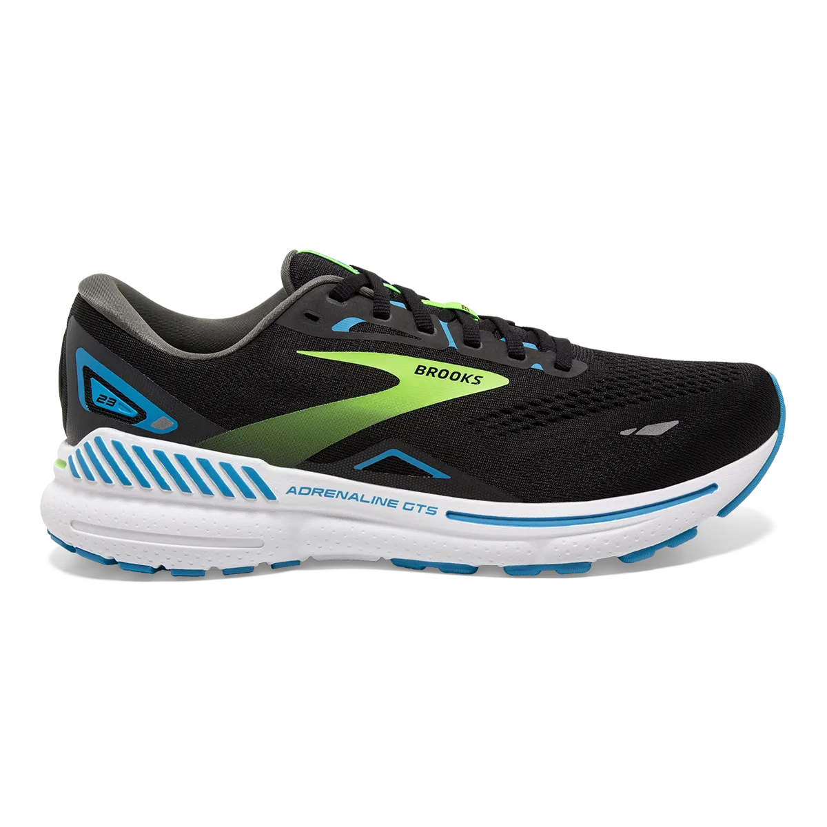 Brooks Adrenaline GTS 23 - Noir - Océan Hawaïen - Vert