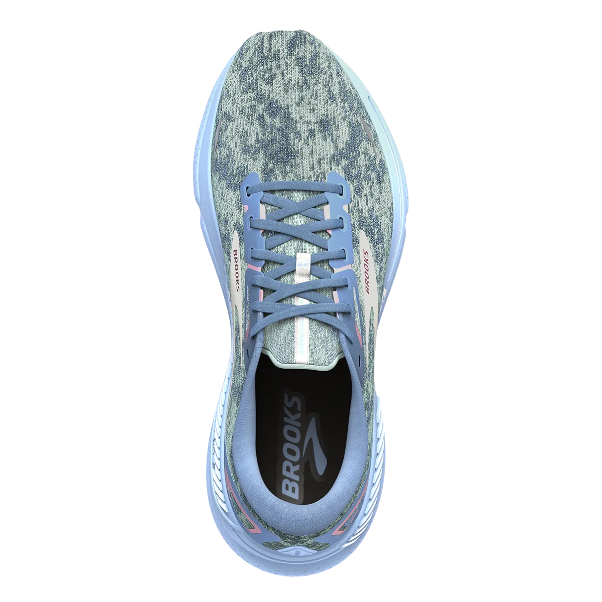 Brooks Adrenaline GTS 23 - Bleu - Open Air - Rose