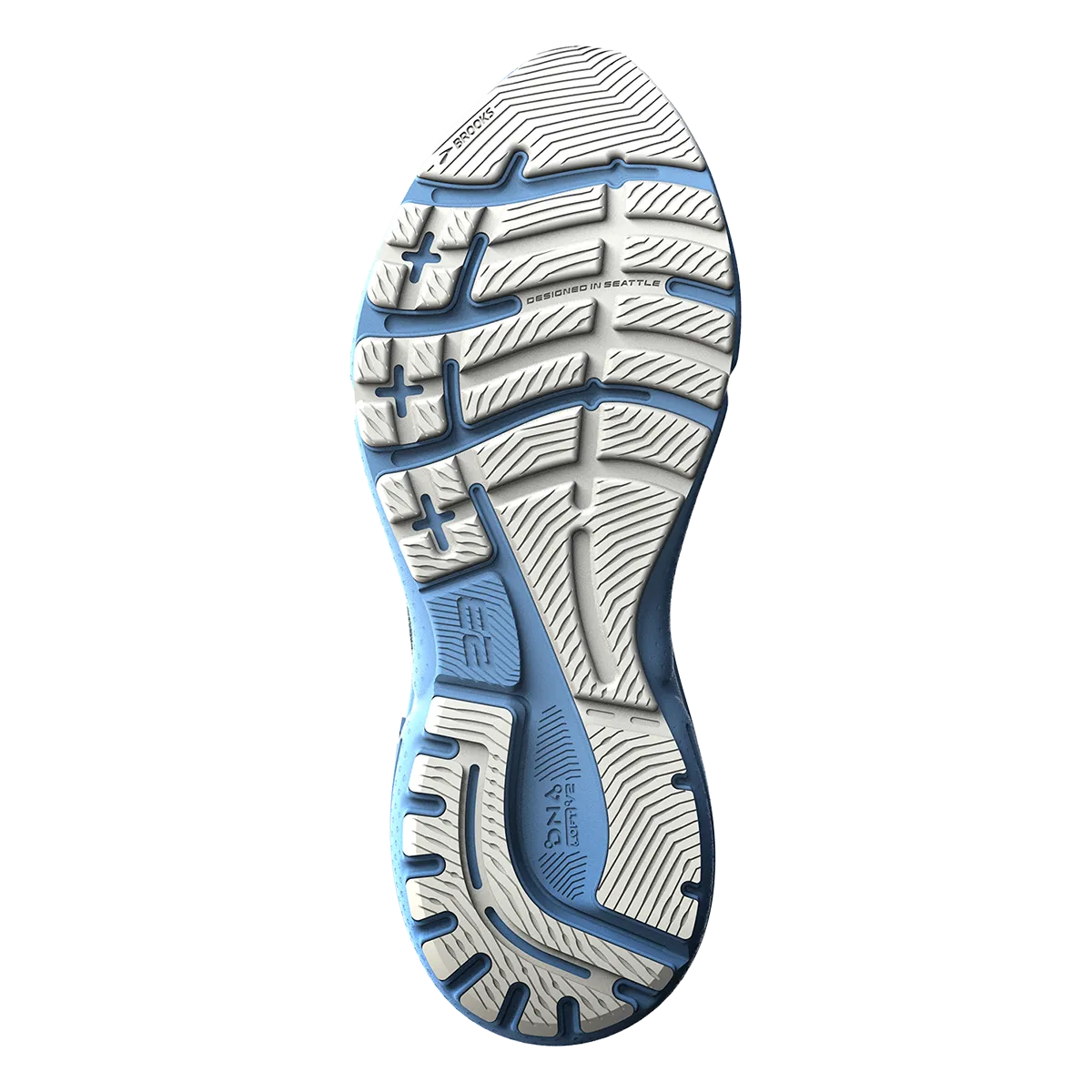 Brooks Adrenaline GTS 23 - Bleu - Open Air - Rose