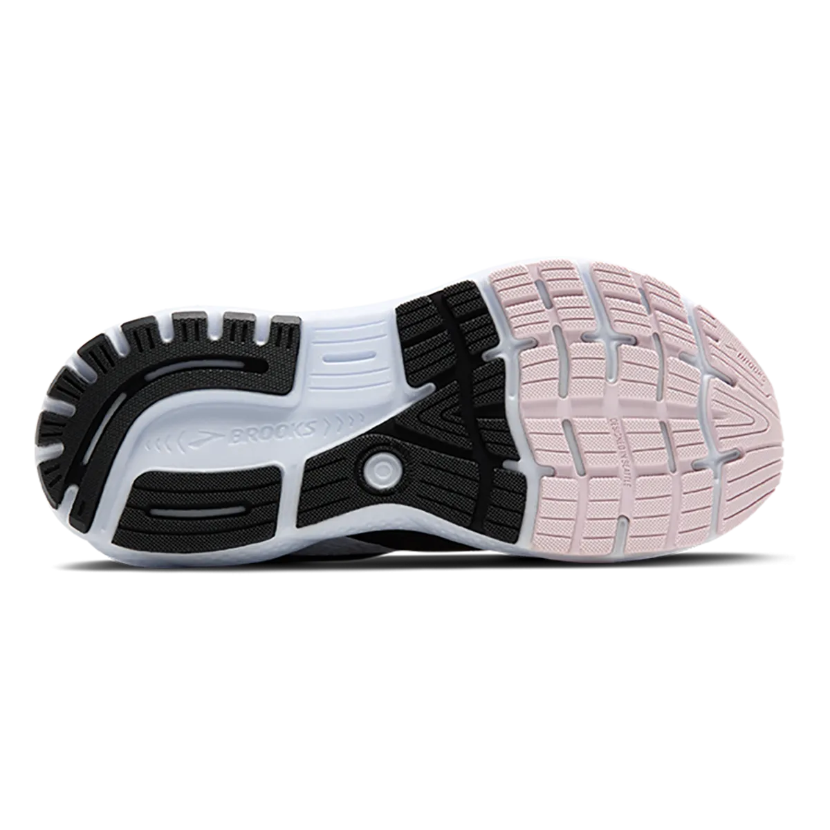 Brooks Ghost 16 - Noir - Blanc - Orchidée Glacée