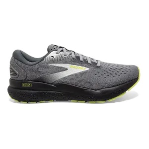 Brooks Ghost 16 - Apprêt - Gris - Citron vert