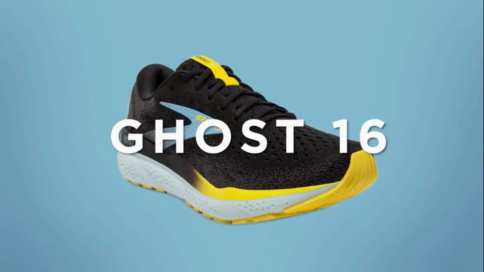 Brooks Ghost 16 - Apprêt - Gris - Citron vert