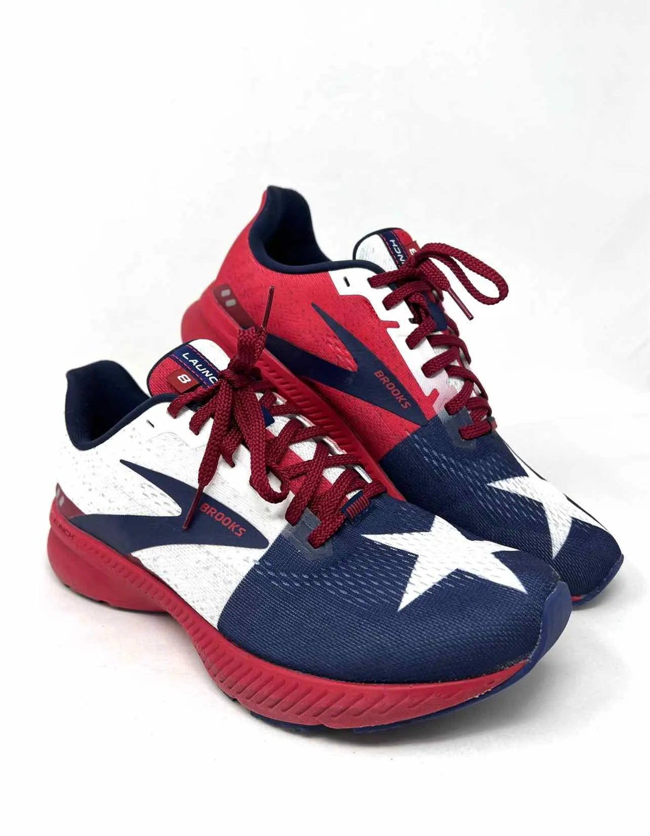 Chaussures de sport Brooks Taille 10 Lacets Noir/Blanc/Rouge