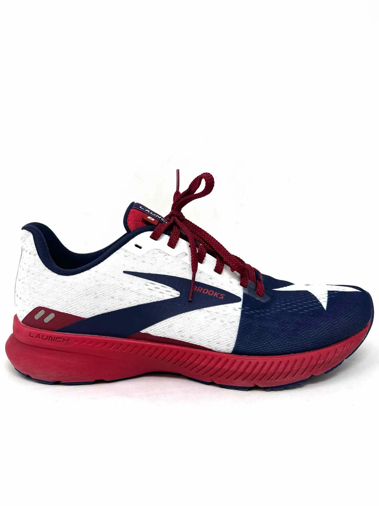 Chaussures de sport Brooks Taille 10 Lacets Noir/Blanc/Rouge