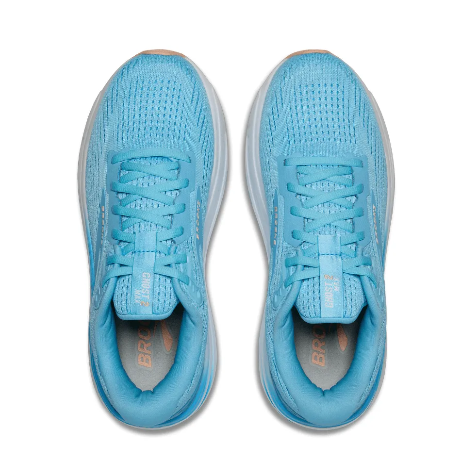 Chaussures de course Brooks Women's Ghost Max 2 en mer Baltique/bleu Bonnie/peacoat SS25