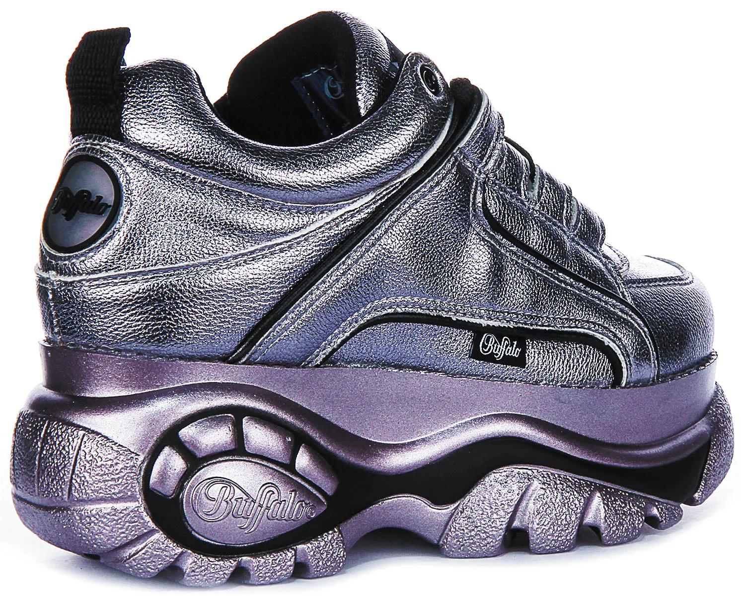 Buffalo 1339-14 2.0 En Lavande Métallisé Pour Femmes Chaussures Buffalo