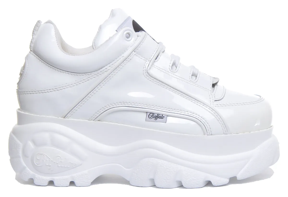 Buffalo 1339-14 2.0 En Blanc Verni Pour Chaussures Femme Buffalo