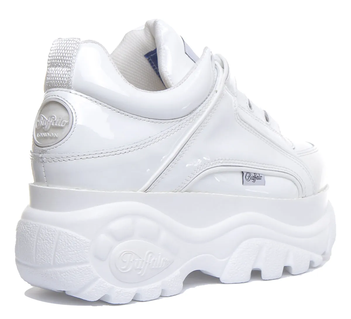 Buffalo 1339-14 2.0 En Blanc Verni Pour Chaussures Femme Buffalo