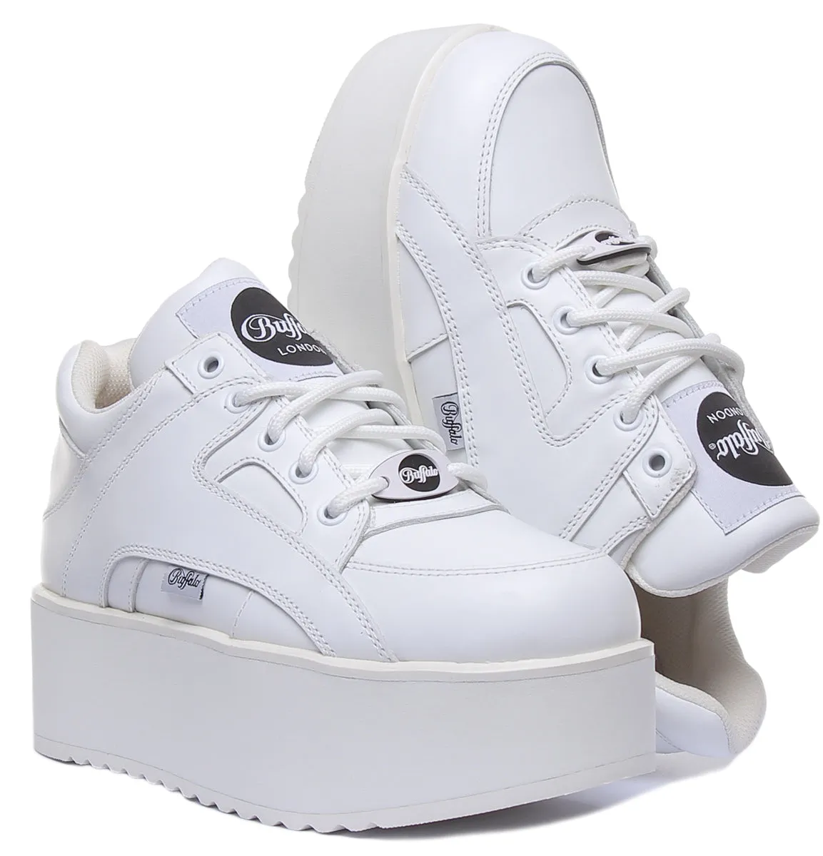 Buffalo 1533068 En Chaussures Blanches Buffalo
