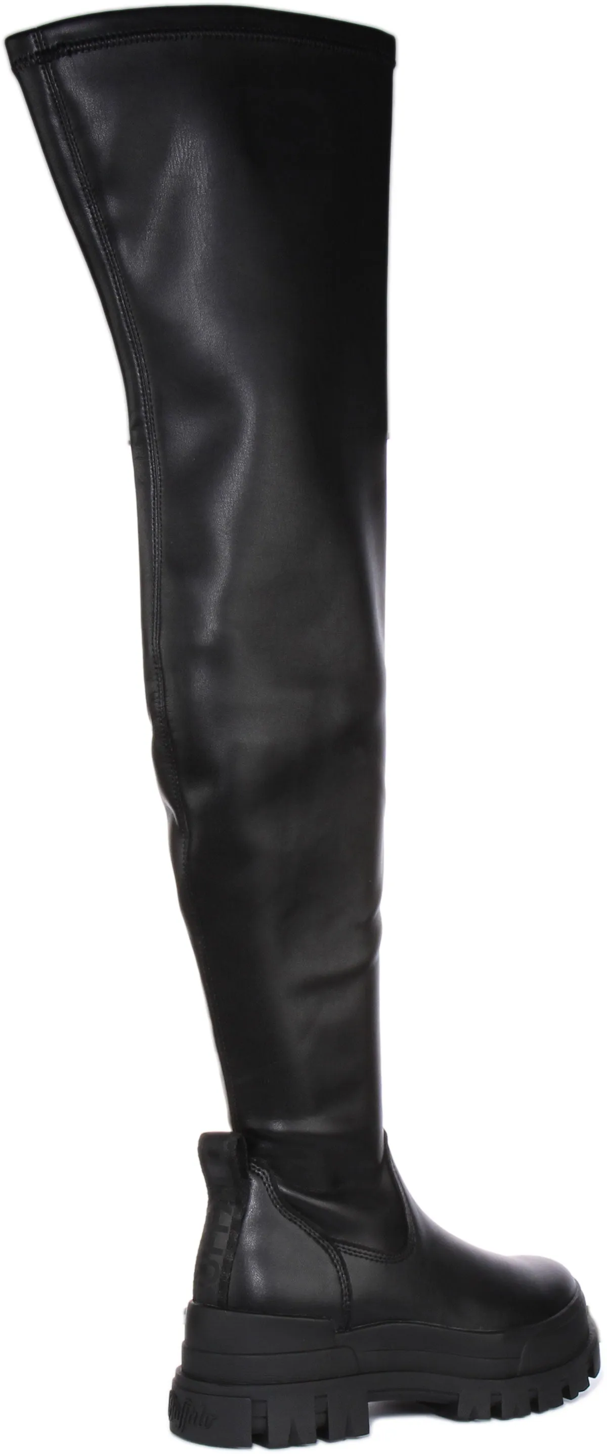 Buffalo Aspha Strech En Noir Pour Femme Chaussures Buffalo
