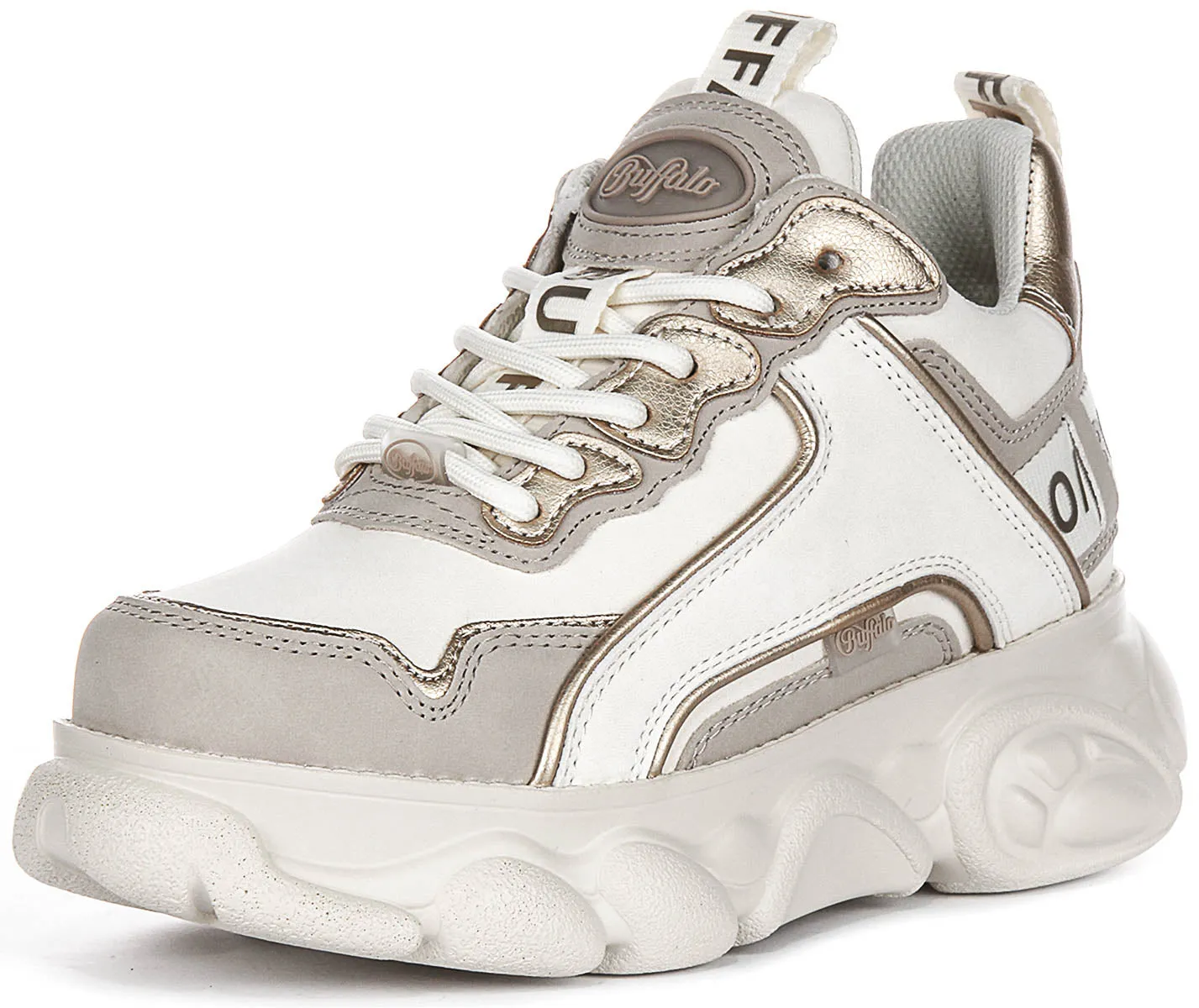 Buffalo Cld Chai En Crème Pour Femmes Chaussures Buffalo