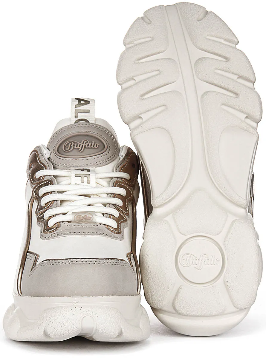 Buffalo Cld Chai En Crème Pour Femmes Chaussures Buffalo