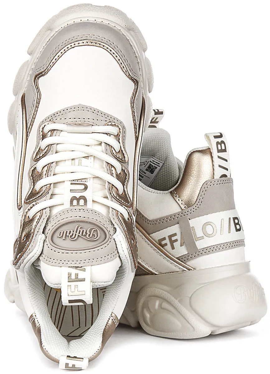 Buffalo Cld Chai En Crème Pour Femmes Chaussures Buffalo