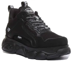 Bottes Plateforme Buffalo Cld Chai en Noir
