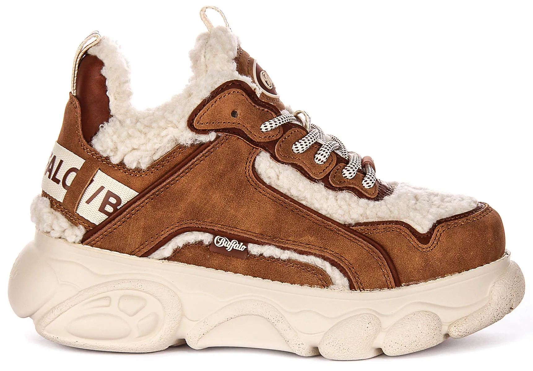 Buffalo Cld Chai Chaud En Beige Marron Pour Femmes Chaussures Buffalo