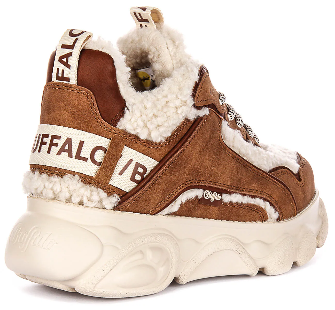 Buffalo Cld Chai Chaud En Beige Marron Pour Femmes Chaussures Buffalo