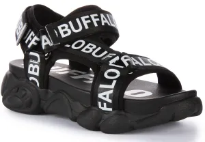 Chaussures Buffalo Cld Tec en Noir et Blanc pour Femmes Buffalo