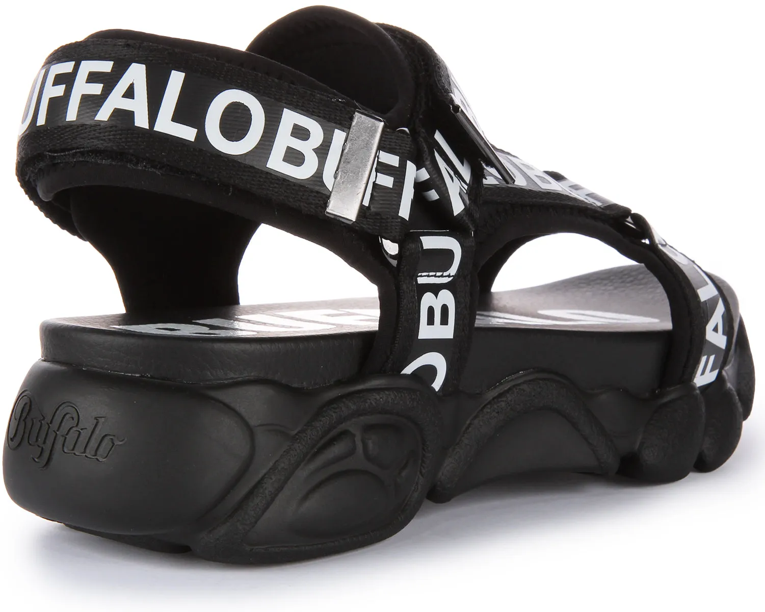Chaussures Buffalo Cld Tec en Noir et Blanc pour Femmes Buffalo