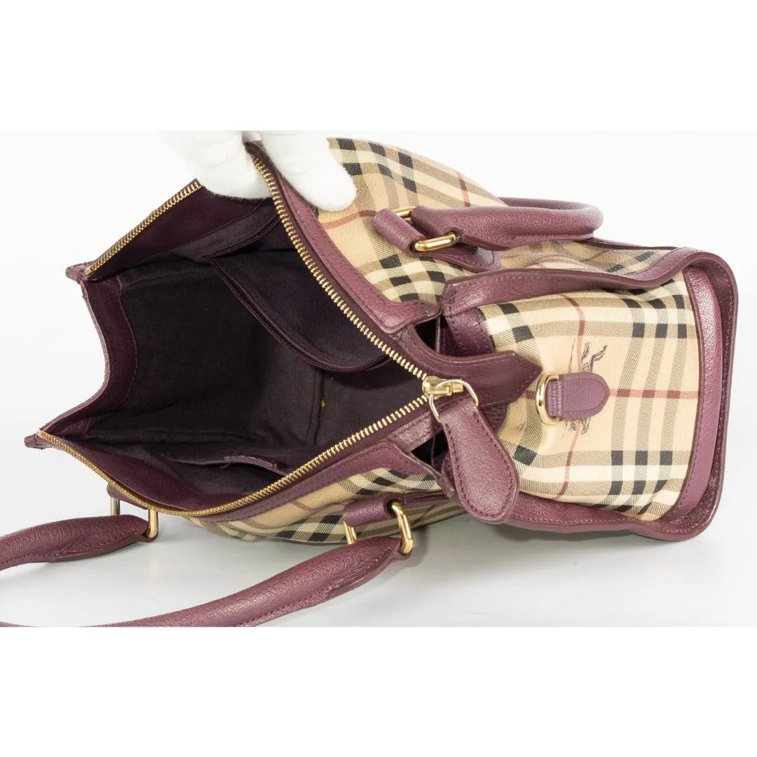 Burberry Pilgrim Bowling Satchel