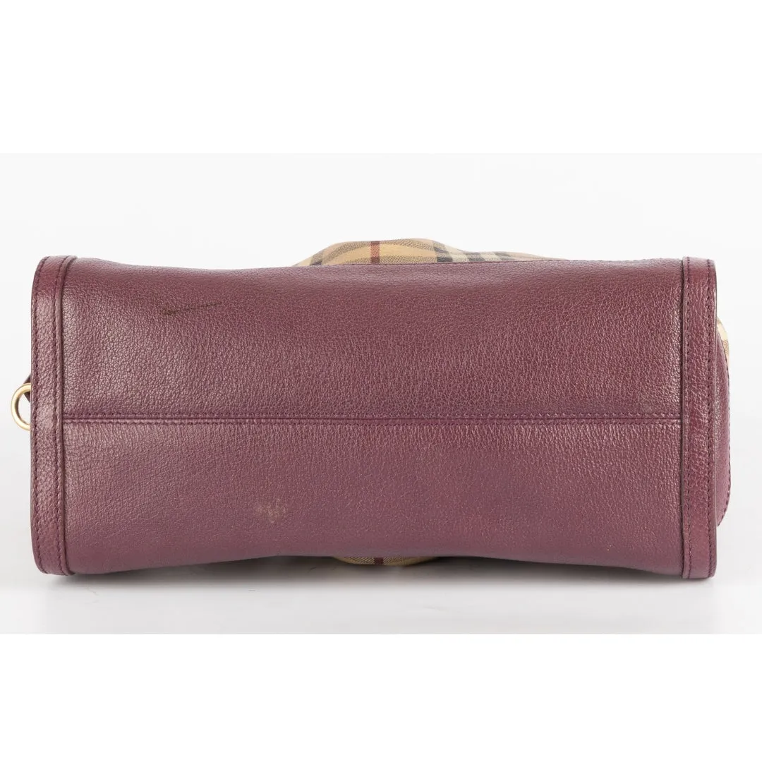 Burberry Pilgrim Bowling Satchel