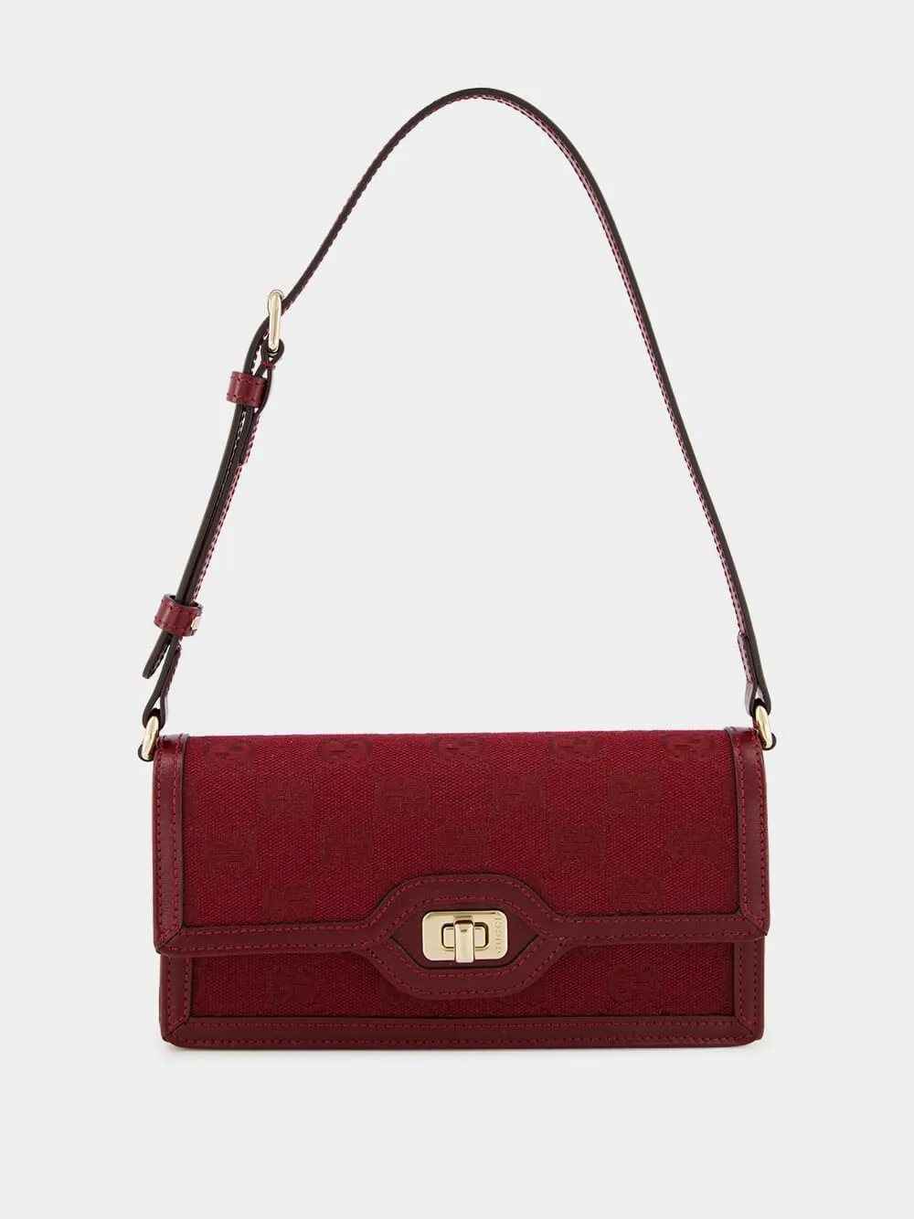 Burgundy Luce Mini Shoulder Bag