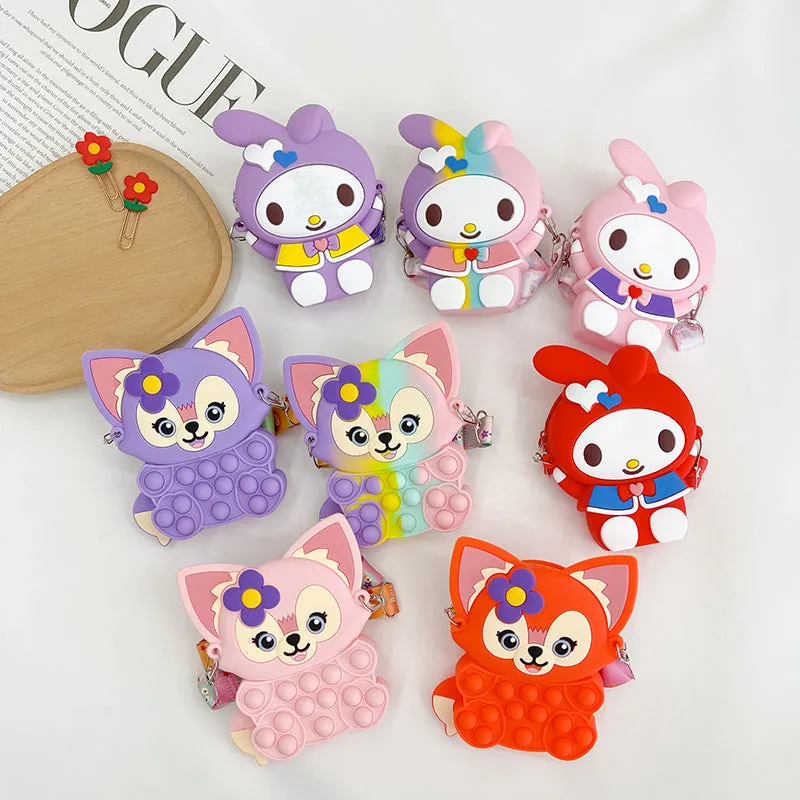 Cartoon baby girl accessories coin purse bag 