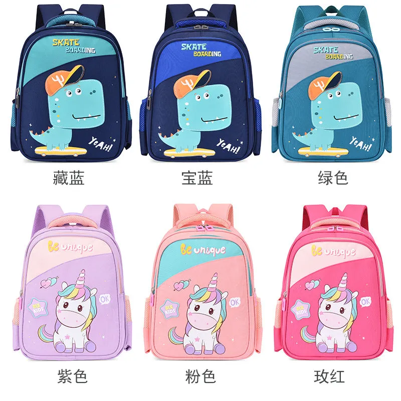 Cartoon dinosaur pony kindergarten backpack 