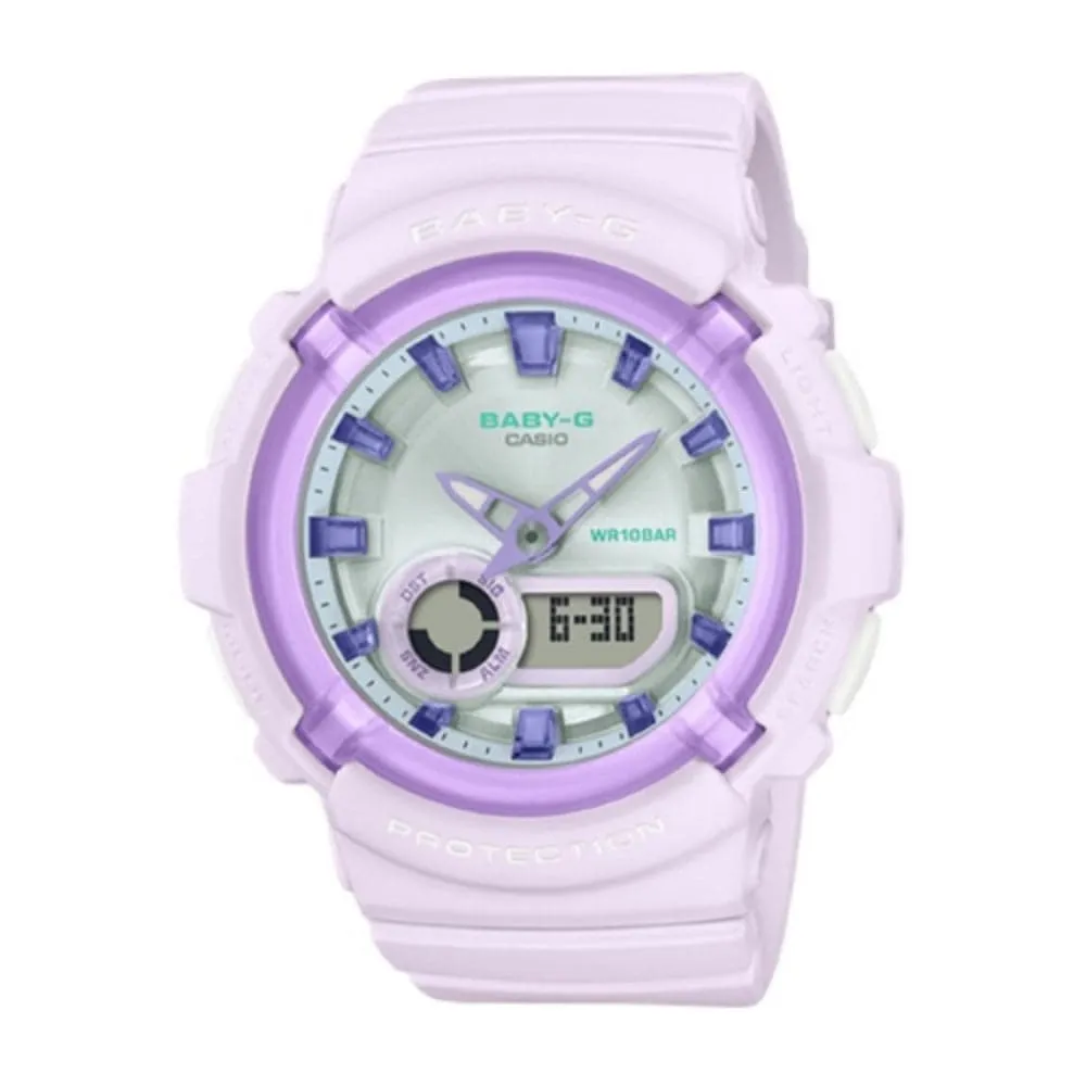 Casio Baby-G Analog-Digital Purple Women Watch BGA-280SW-6ADR 