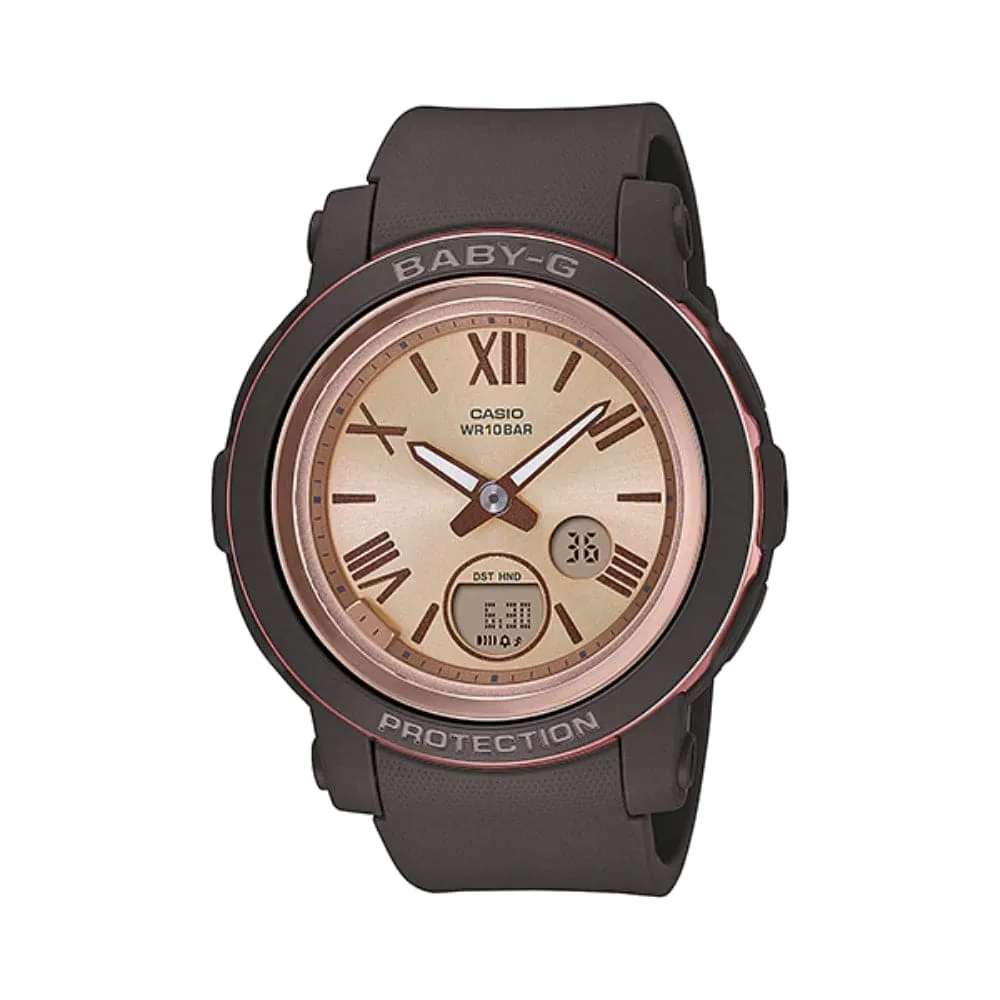 CASIO BABY-G BGA-290-5ADR BROWN RESIN STRAP UNISEX WATCH 