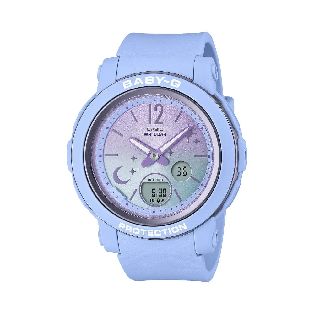 Casio Baby-G Blue Resin Strap Women Watch BGA-290DS-2ADR 