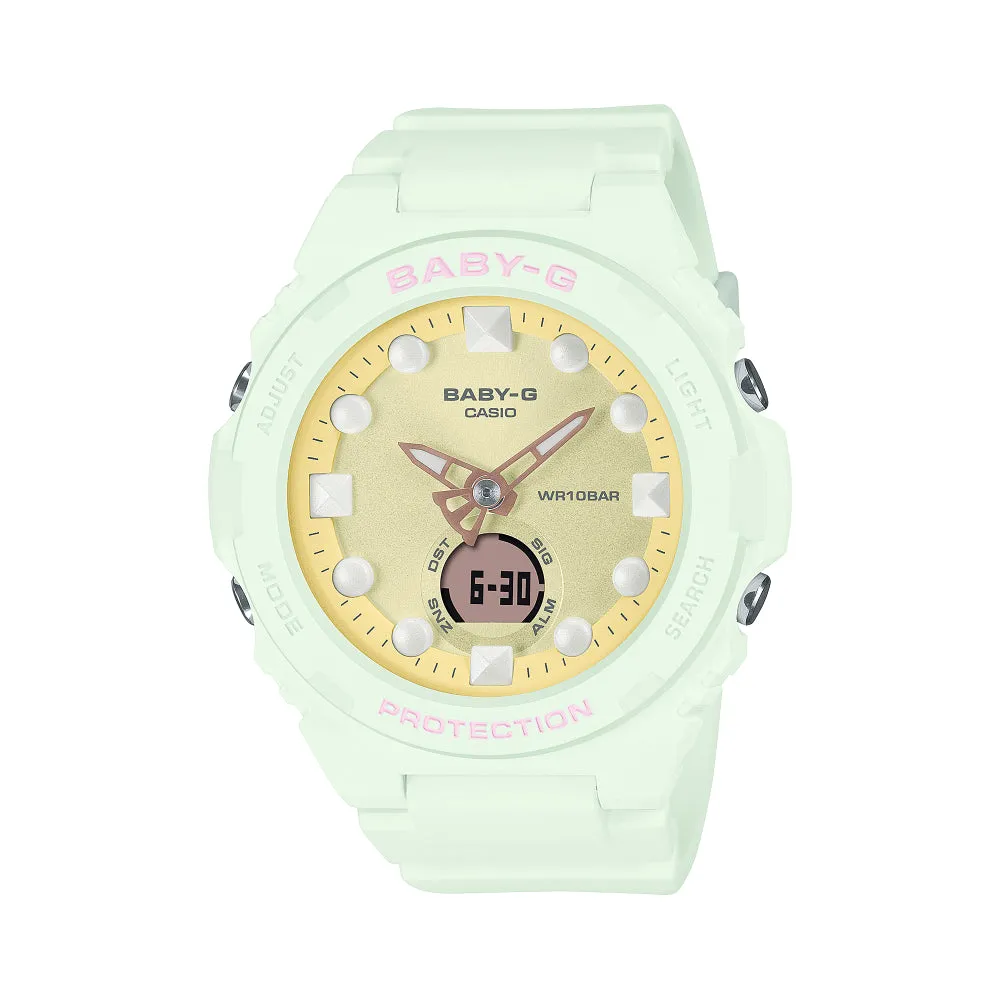 Casio Baby-G Lineup Futuristic Holographic Series Matte Pastel Women's Watch BGA-320FH-3ADR 