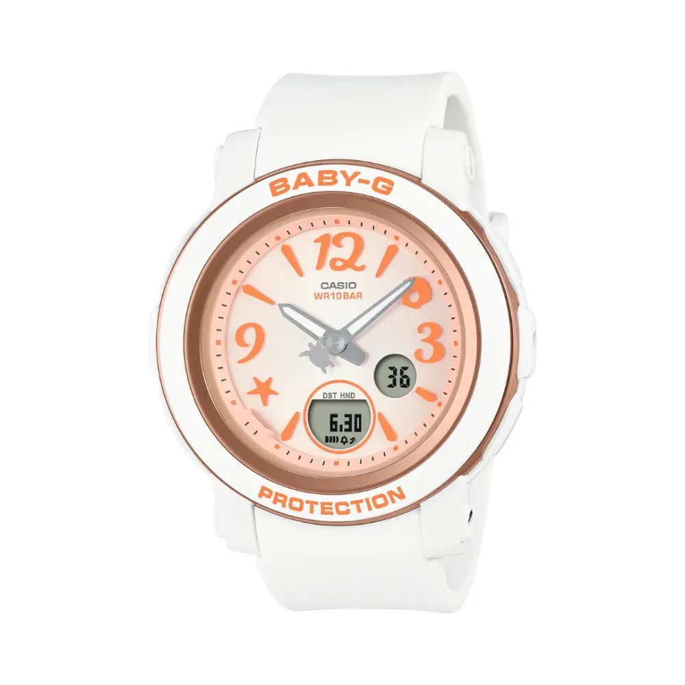Casio Baby-G Lineup Undersea World Series White Women's Watch BGA-290US-4ADR 