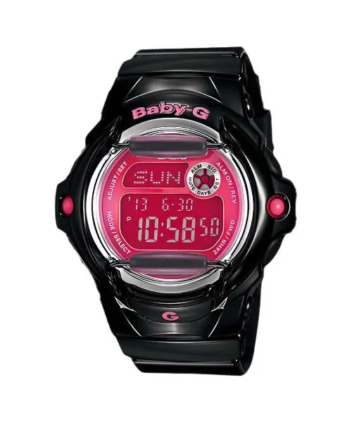 Casio Baby-G Pink and Black Digital Watch BG-169U-1BDR 