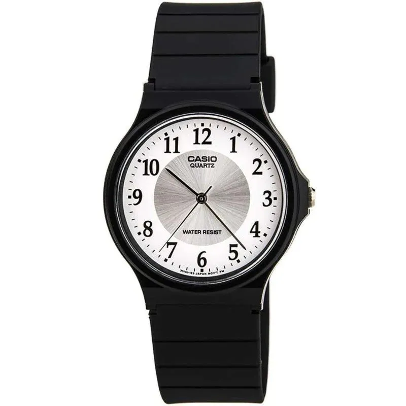 CASIO CLASSIC Black Analog Quartz Unisex Watch MQ-24-7B3LDF