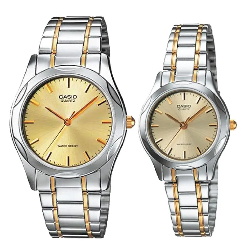 Casio Couple Metal Watch LTP1275SG-9A MTP1275SG-9A 