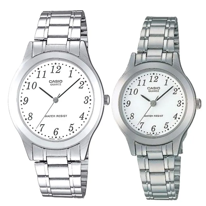 Casio Couple Stainless Steel Watch LTP1128A-7B MTP1128A-7B 