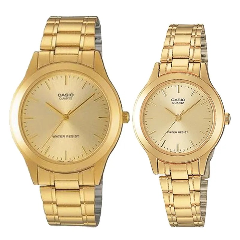 Casio Couple Stainless Steel Watch LTP1128N-9A MTP1128N-9A 