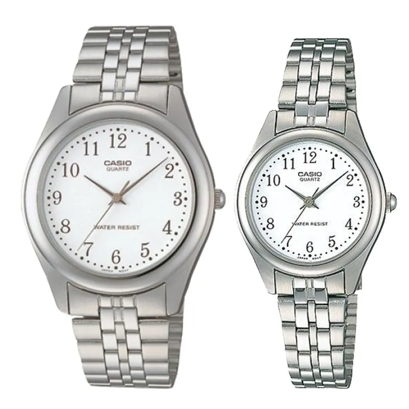 Casio Couple Stainless Steel Watch LTP1129A-7B MTP1129A-7B 