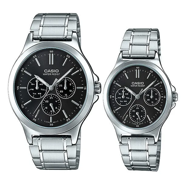 Casio Couple Watch MTPV300D-1A LTPV300D-1A 