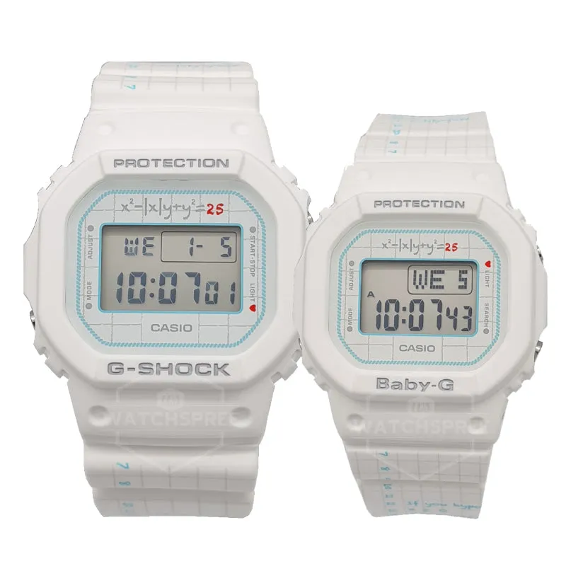Casio G-Shock & Baby-G Couple 25th Anniversary G Presents Lover Collection's Limited Models LOV21B-7D 