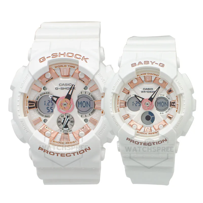 Casio G-Shock & Baby-G Couple G Presents Lover Collection's Limited Models LOV20A-7A LOV-20A-7A 