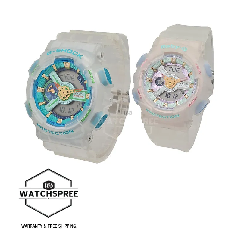 Casio G-Shock & Baby-G Summer Special Pair Collection 2021 Limited Models SLV21A-7A SLV-21A-7A [Couple Watch Set] 