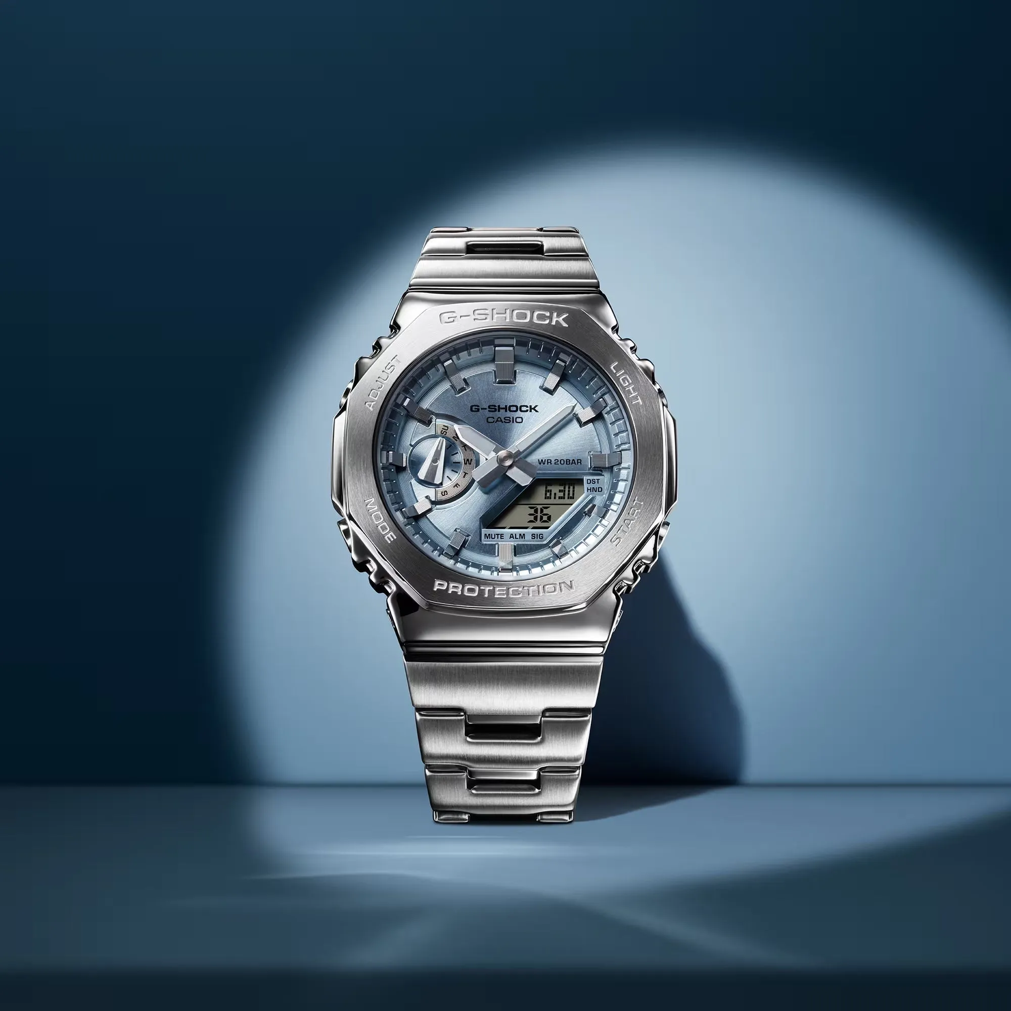 Casio G-Shock G-STEEL METALLIC Analog-Digital Mens Watch GM2110D-2B