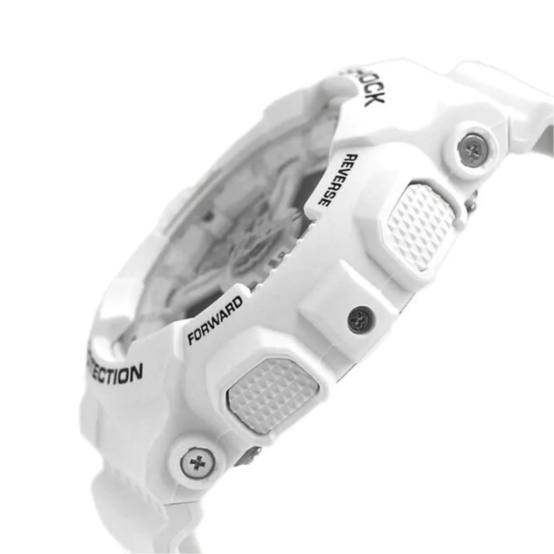 Casio GA-110MW-7ADR G-SHOCK White Resin Band Watch