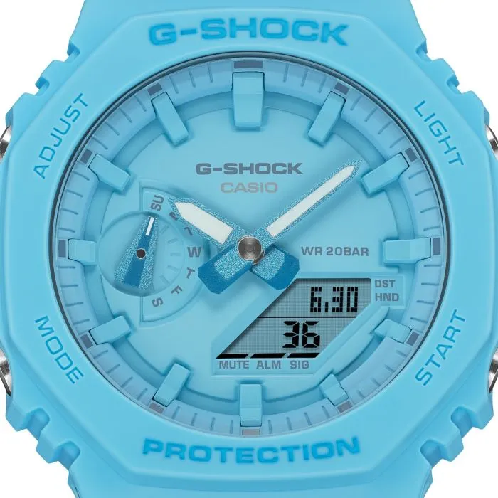 Casio GA-2100-2A2ER G-Shock Tone-on-Tone Blue Watch