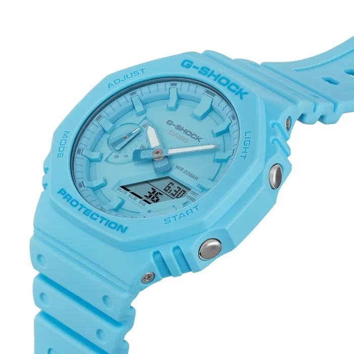 Casio GA-2100-2A2ER G-Shock Tone-on-Tone Blue Watch