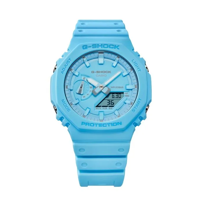 Casio GA-2100-2A2ER G-Shock Tone-on-Tone Blue Watch
